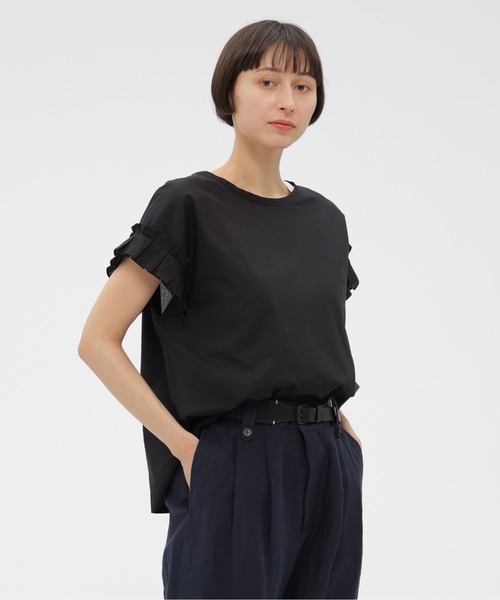 ブラウス シャツ YARN DYE WASHED COTTON レディースの画像