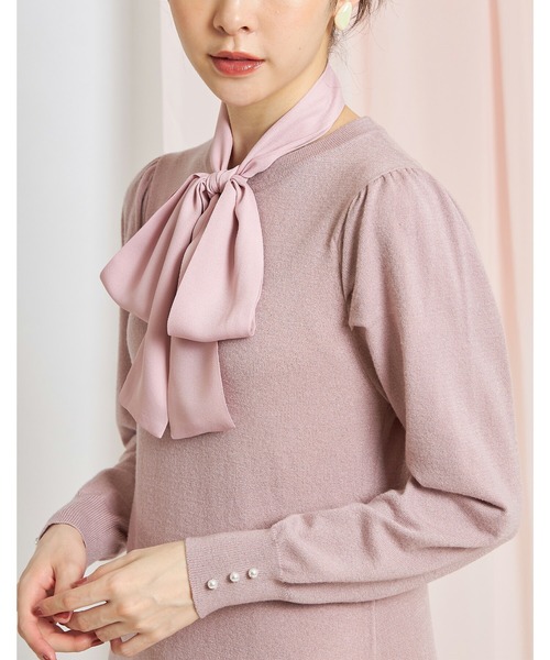 「tocco closet」 ニットワンピース M ブラック レディース_画像5