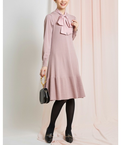「tocco closet」 ニットワンピース M ブラック レディース_画像6
