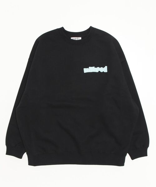 「MILKFED.」 スウェットカットソー ONE SIZE ブラック レディース_画像2