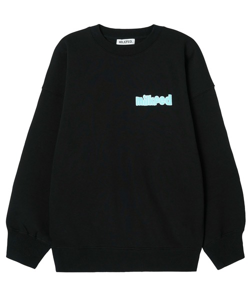「MILKFED.」 スウェットカットソー ONE SIZE ブラック レディース_画像3