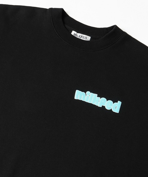 「MILKFED.」 スウェットカットソー ONE SIZE ブラック レディース_画像5
