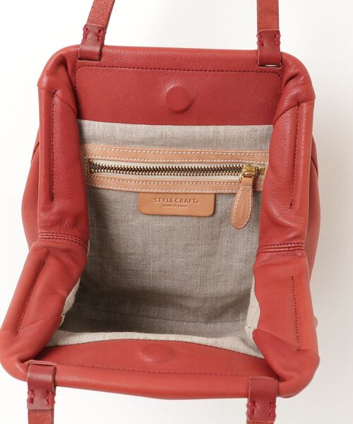 「STYLE CRAFT」 ハンドバッグ - レッド レディース_画像4