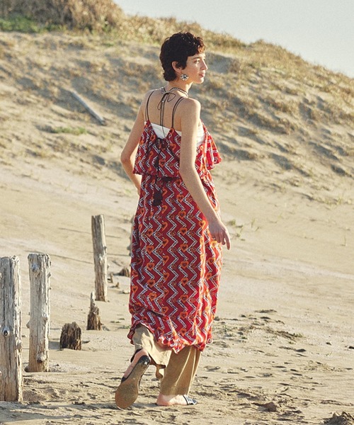 ドレス HEART PRINT DRESS