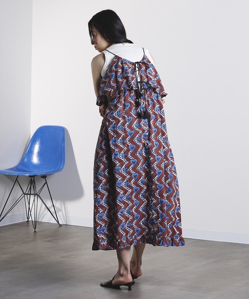 ドレス HEART PRINT DRESS