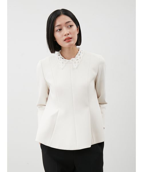 新品未使用Mila Owen Mila Owen（ミラオーウェン） セットアップ 0 ネイビー レディース