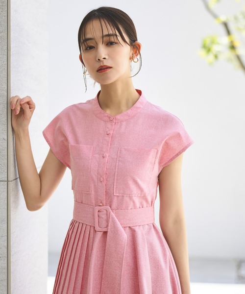 「RUIRUE BOUTIQUE」 半袖ワンピース L ブラック レディース_画像2