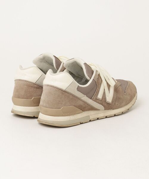「New Balance」 ローカットスニーカー 27.5cm ブラウン レディース_画像2