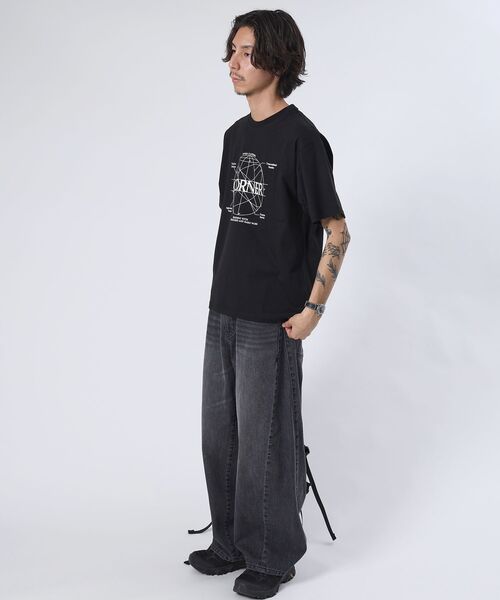 「FFEIN」 半袖Tシャツ SMALL ホワイト メンズ_画像5