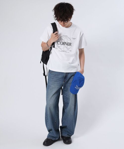 「FFEIN」 半袖Tシャツ SMALL ホワイト メンズ_画像6