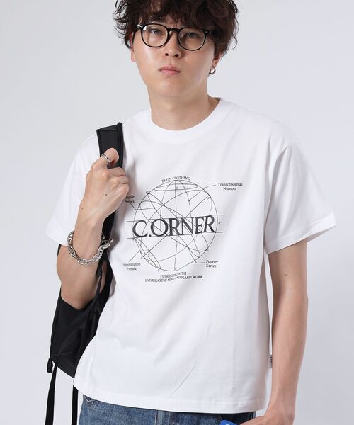 「FFEIN」 半袖Tシャツ SMALL ホワイト メンズ_画像9
