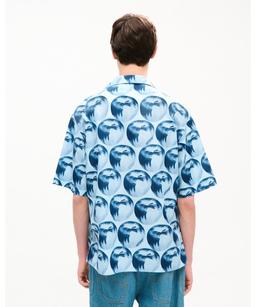 シャツ 'KENZO Apple Pop' ハワイアン ショートスリーブ シャツ イン コットン メンズの画像