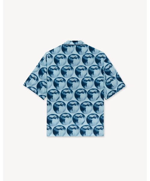 シャツ 'KENZO Apple Pop' ハワイアン ショートスリーブ シャツ イン コットン メンズの画像