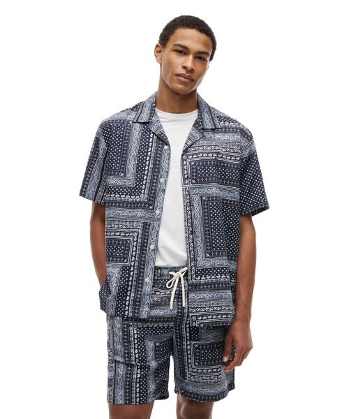 TOMMY HILFIGER（トミー・ヒルフィガー） シャツ 半袖 コットン
