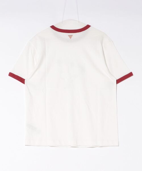 StrayKids スキズ GUESS ヒョンジン　着用サイズ　Tシャツ GUESS（ゲス） tシャツ 「Stray Kids ヒョンジン着用」GUESS UNI S/Slv