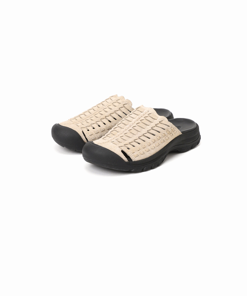 「KEEN」 フラットサンダル 24.5cm ブラック レディース_画像6