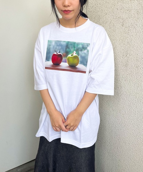 「THE BAREFOOT」 半袖Tシャツ FREE ホワイト レディース_画像4