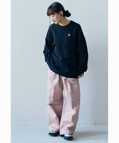 「MEDE19F」 パンツ LL スモークピンク レディース_画像6