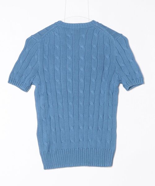 Polo Ralph Lauren ケーブルニットセーター 青 POLO RALPH LAUREN（ポロ・ラルフローレン） ラルフローレン ニット