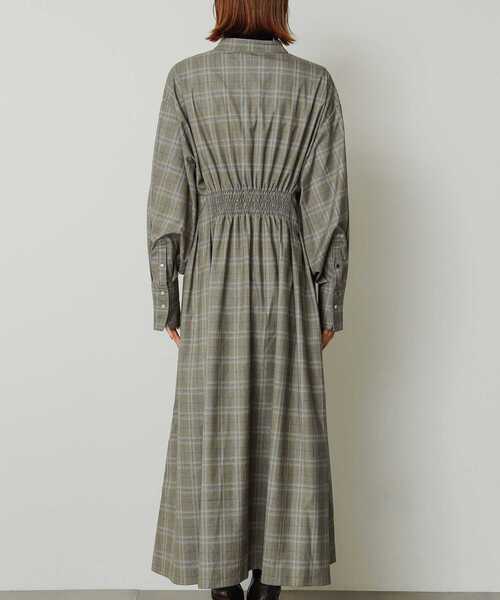 「SENSE OF PLACE by URBAN RESEARCH」 長袖ワンピース ONE グレー レディース_画像5