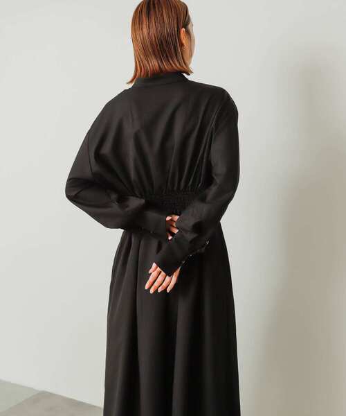 「SENSE OF PLACE by URBAN RESEARCH」 長袖ワンピース ONE グレー レディース_画像10