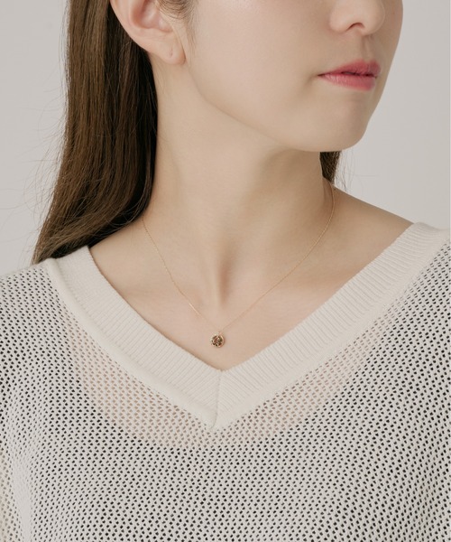 Jewel closet by L&Co. ネックレス K10 カラーストーン
