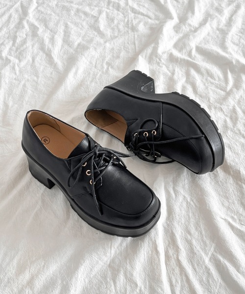 Shoes in Closet（シュークロ） フォーマルシューズ 超軽量厚底 レース
