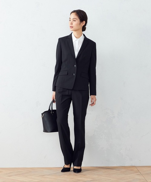 美品 COMME CA ISM レディーススーツ 上下 2025年最新】COMME CA ISM レディース ビジネス パンツスーツ
