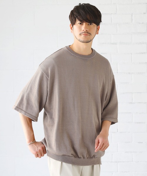 SPU（スプ） サマーニット セーター ニット 接触冷感ウォッシャブル