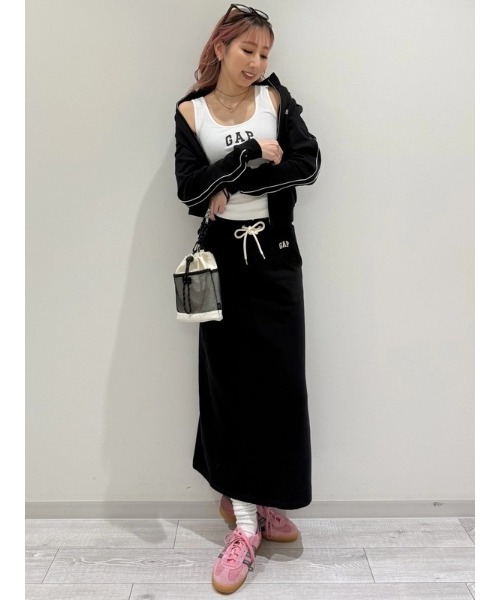 GAP（ギャップ） ロング スカート GAPミニロゴ マキシスカート 