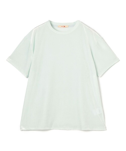 品多く BACCA レディース ベロアジャージーTシャツ piece inner tシャツ トップス