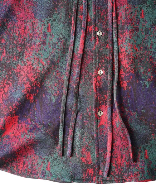 SHAREEF（シャリーフ） シャツ 半袖 ABSTRACT JQ S/S SHIRTS メンズ