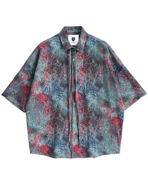 SHAREEF（シャリーフ） シャツ 半袖 ABSTRACT JQ S/S SHIRTS メンズ