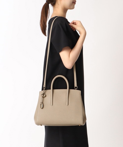 ハンドバッグ ジョリー ライトシュリンク（M）