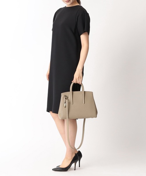 ハンドバッグ ジョリー ライトシュリンク（M）