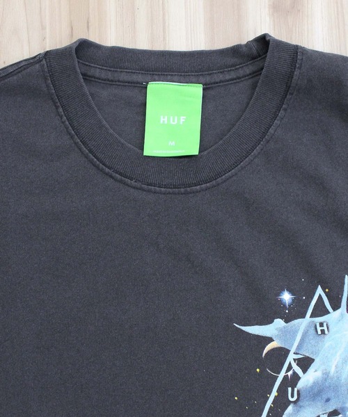 HUF ハフ スペース ドルフィンズショート スリーブＴシャツ HUF tシャツ スペース ドルフィンズショート スリーブ T シャツ