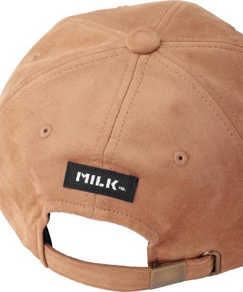 MILKFED.（ミルクフェド） キャップ 帽子 FAUX SUEDE CAP レディース