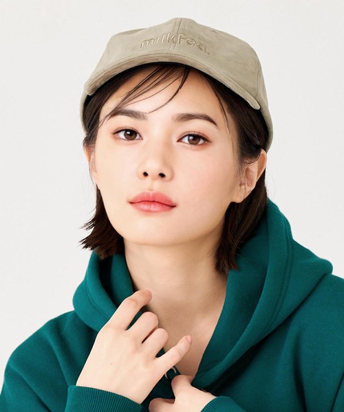 MILKFED.（ミルクフェド） キャップ 帽子 FAUX SUEDE CAP レディース