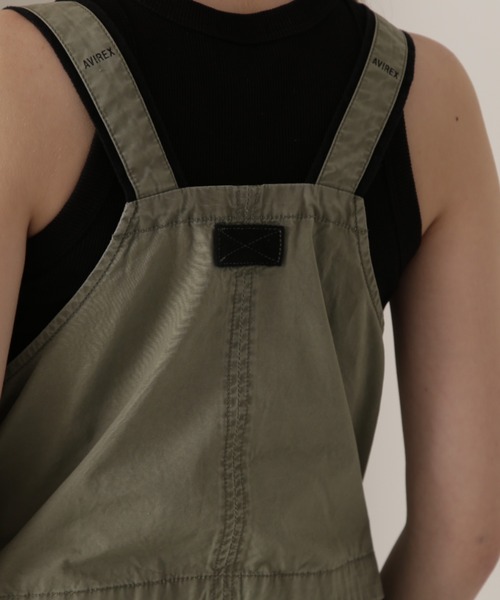 AVIREX ジャンパースカート SEPARATE SKIRT ＆VEST OVERALLS