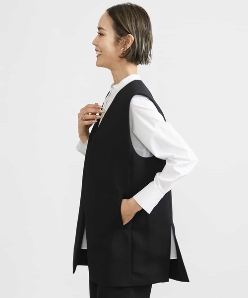 MICHEL KLEIN（ミッシェルクラン） ベスト ジレ 「セットアップ対応