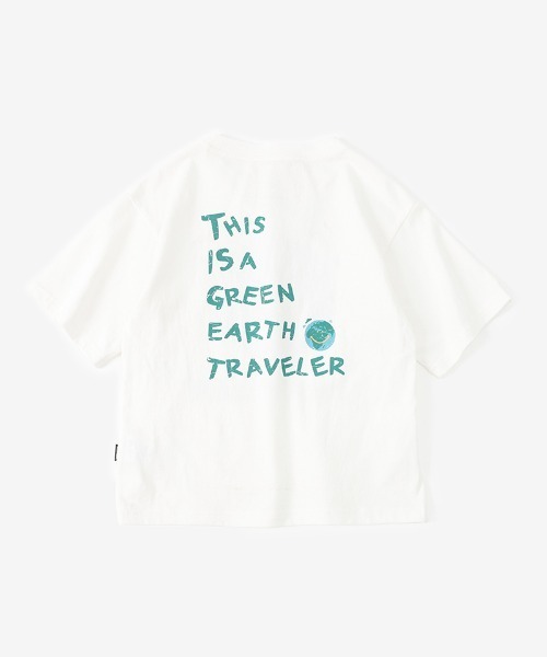 William＆Beta tシャツ スマイルアースTシャツ キッズ 子供服 男の子