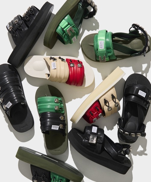TOGA 35バックル付き厚底スポーツサンダル TOGA PULLA サンダル 「TOGA PULLA×SUICOKE/トーガプルラ