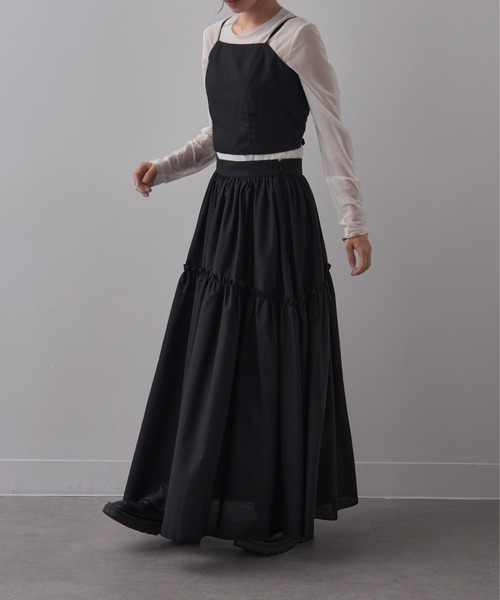 SETUP7 スカート 「SETUP7」Frilled Skirt フリルスカート
