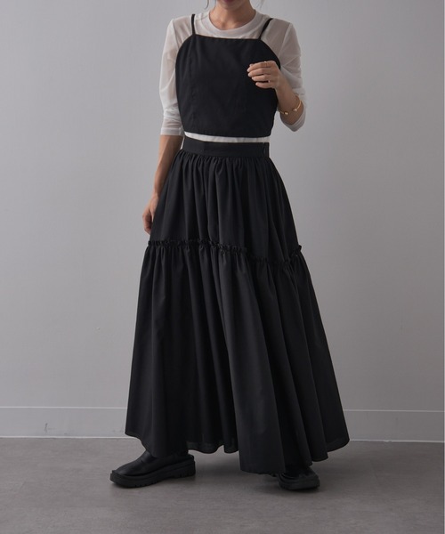 SETUP7 スカート 「SETUP7」Frilled Skirt フリルスカート