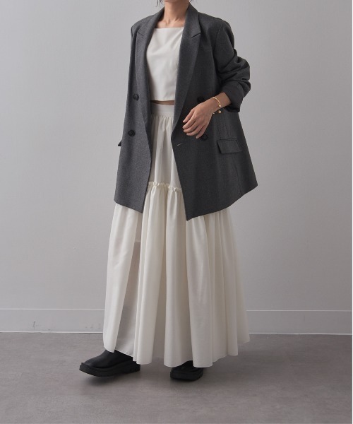 SETUP7 スカート 「SETUP7」Frilled Skirt フリルスカート