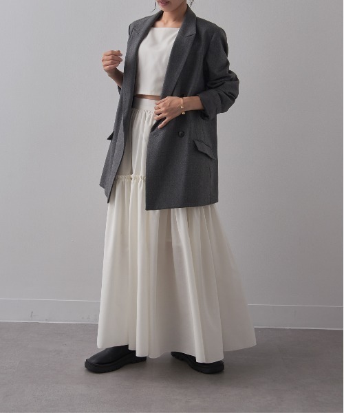 スカート [studiosalloy] FRILL SKIRT unique frill skirt – Uenui