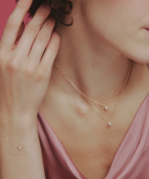 ネックレス 「les bonbon」 Ava diamond necklace / アヴァ ダイヤモンド ネックレス レディースの画像