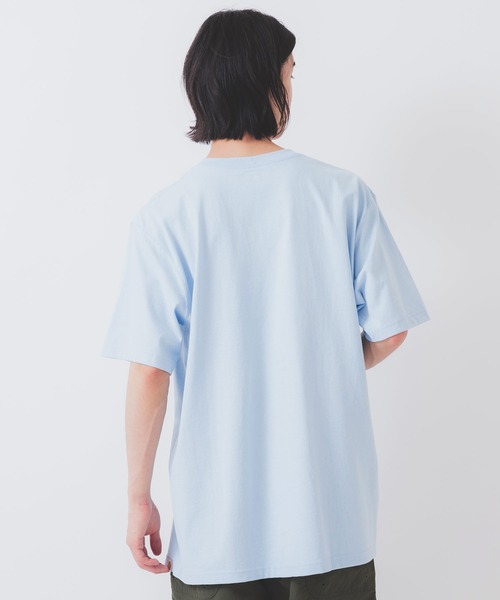JSFバックプリント Tシャツ 青　XL Team LÝFT Extra Big T-Shirt - Navy