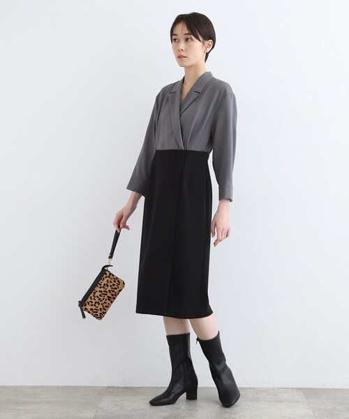 INDIVI（インディヴィ） ブーツ 「新作ブーツ！」ストレッチミドル丈