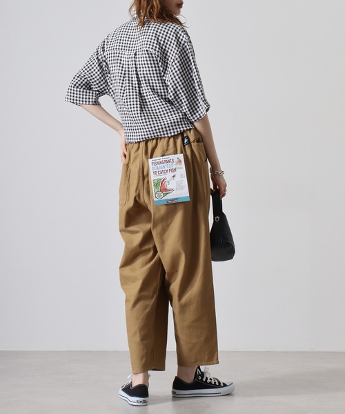 LUMBER スマホショルダー ワイドパンツ チノパン Wide Chino Fishing